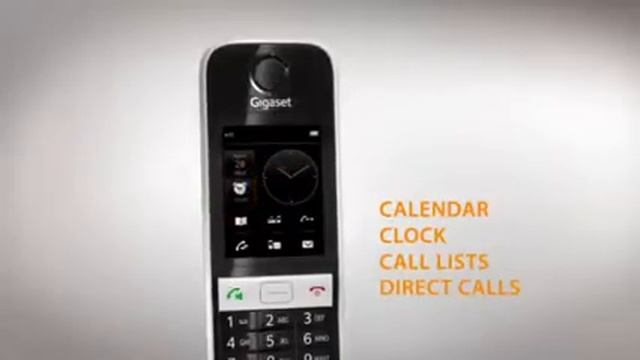 Gigaset S820 DECT Phone Introduction смотреть онлайн