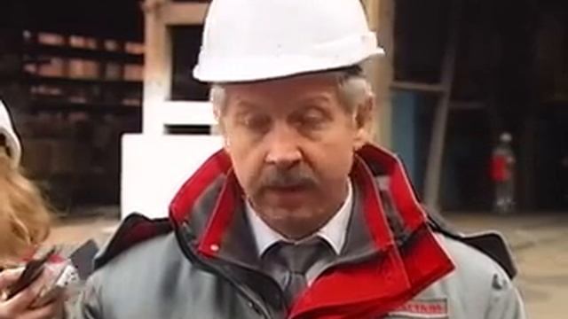 В мартеновском цехе «Запорожстали» — юбилейная плавка. смотреть онлайн