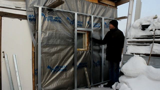 Металлосайдинг своими руками. Часть - 3 Подконструкция для сайдинга смотреть онлайн