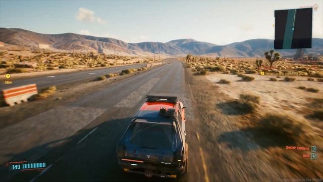 CYBERPUNK 2077 - Nomad's Car MAXIMUM Speed [4K 60 FPS] смотреть онлайн