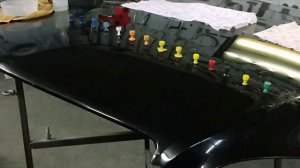 PDR тест клея и клеевых грибков  2 часть...