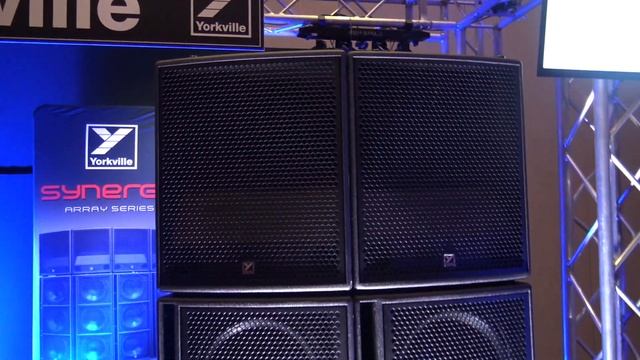 #Yorkville Synergy Series Active Concert Grade Speakers Subwoofer SA315S Top Cabinet SA153