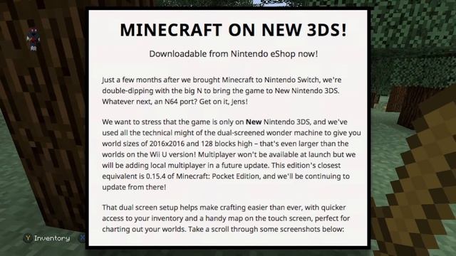 Minecraft Nintendo 3Ds Edition Good Or Bad? Gameplay & Details смотреть онлайн