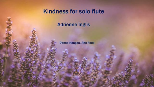 Kindness for Solo Flute by Adrienne Inglis смотреть онлайн