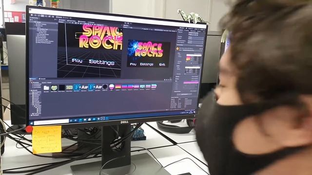 'Space Rocks' Making of - Game Students 2021 смотреть онлайн