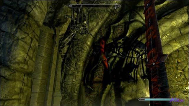 SKYRIM Как открыть дверь кургана Бладскал смотреть онлайн