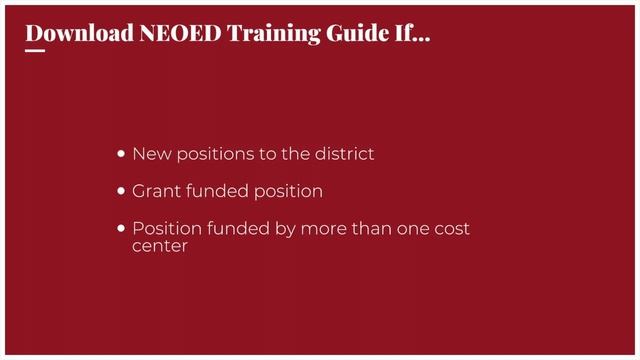 NEOED: How to Submit a Job Requisition/Request for Hire смотреть онлайн