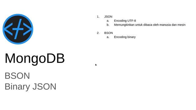MongoDB #3 - APA ITU BSON? - Taman Kode-Kode смотреть онлайн