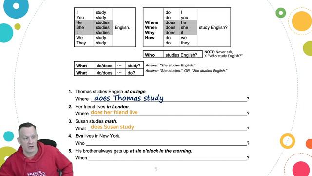 KEY (A2) exam preparation --- Wh-questions -- Subject & Object Questions смотреть онлайн