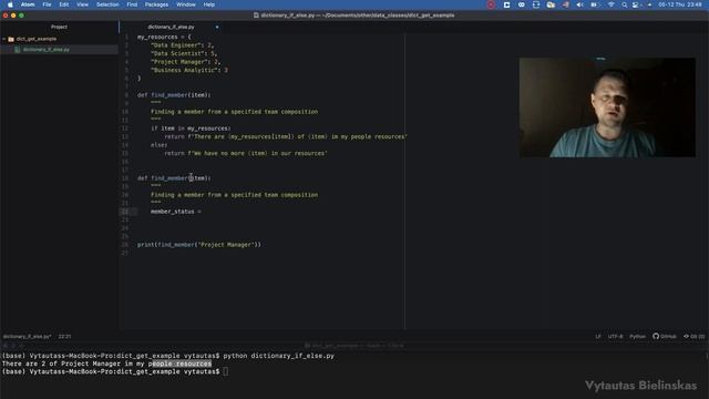 Improve Your Python Code with dict.get() Method смотреть онлайн