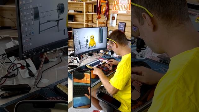 Лайфхак, как сделать подсветку на клавиатуре? #HappyPC смотреть онлайн