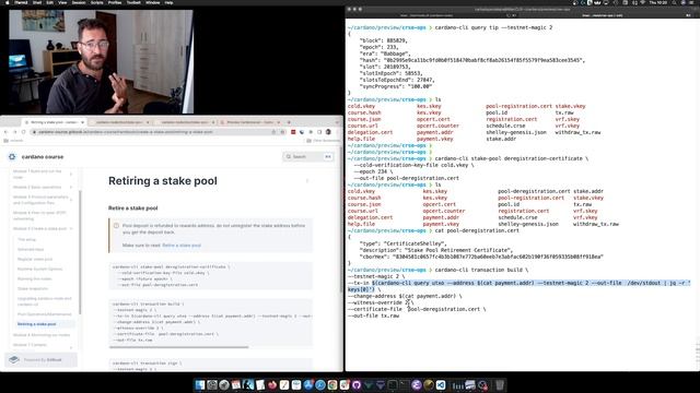 Node course | Retiring a stake pool смотреть онлайн