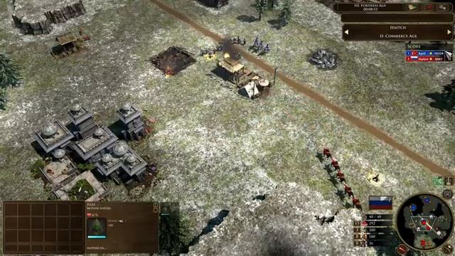 Russian Fast Fortress Is No Longer Just A Meme! [AOE3] смотреть онлайн