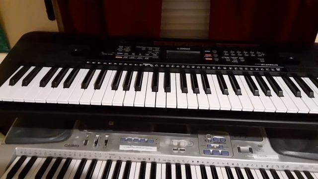 Piano Casio CTK-491/Yamaha PSR-E263 - 36, 006 Aura Lee #Halloween смотреть онлайн