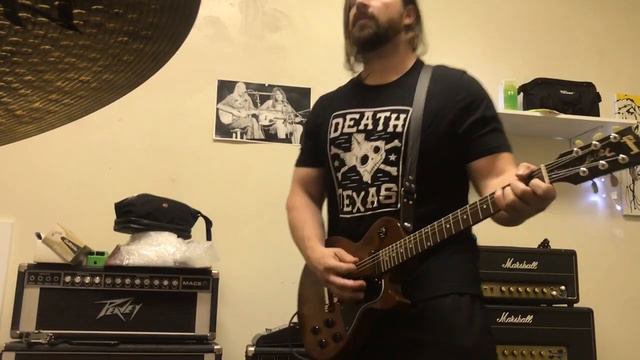 Bill Lawrence L-550 pickups in a Les Paul Special, Peavey Century, 2x12 Celestion V-Type смотреть онлайн