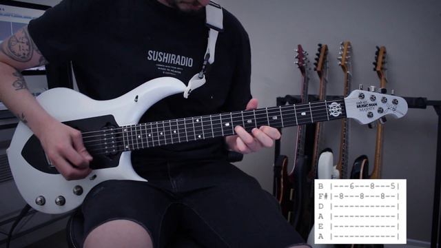 HOW TO PLAY - LIMITS | BAD OMENS | Tyler Pace (Guitar Tutorial w/tabs | 2021) смотреть онлайн