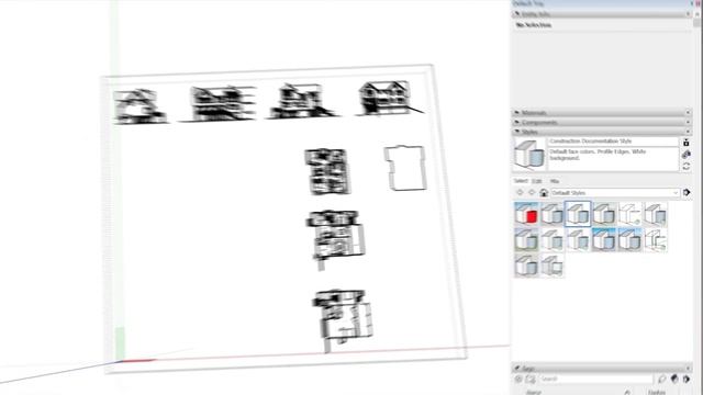 Import CAD plans and elevations into SketchUp TUTORIAL смотреть онлайн