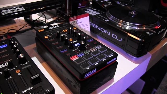 Akai AMX And AFX Controllers From #DJExpo_ 2014 #akaipro By The Disc Jockey News