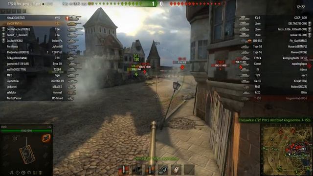 World Of Tanks T32 | 1579 xp | Mastery смотреть онлайн