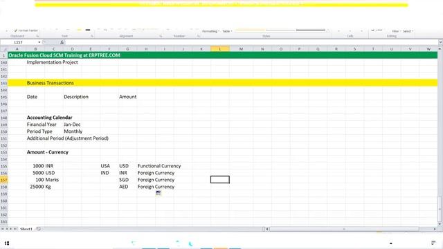Oracle Fusion SCM Training | Accounting Calendar & Chart Of Accounts | 8th Session смотреть онлайн
