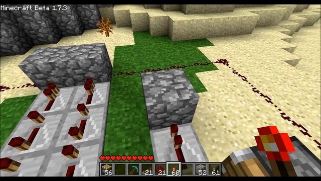 Minecraft Beta 1.7.3: T Flip-Flop With Pistons Tutorial смотреть онлайн