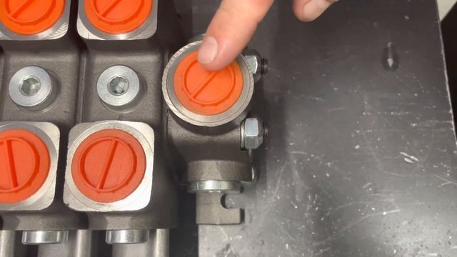 Последовательное подключение гидрораспределителей р40 р80 р120 рс100 через штуцер. Типы штуцеров