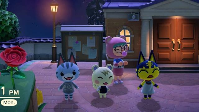 Lolly, Marshal, and Ankha SINGING | Animal Crossing: New Horizons смотреть онлайн