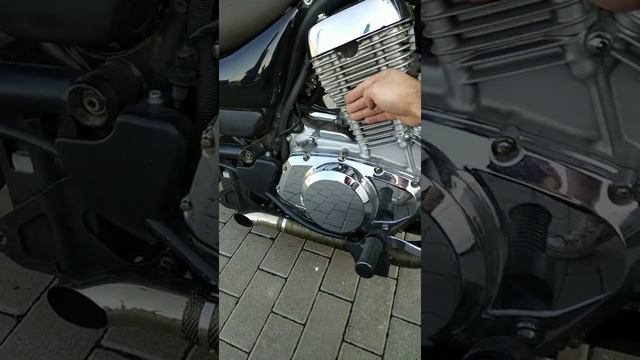 Suzuki Intruder 400. Bobber. Cold start. 3 смотреть онлайн