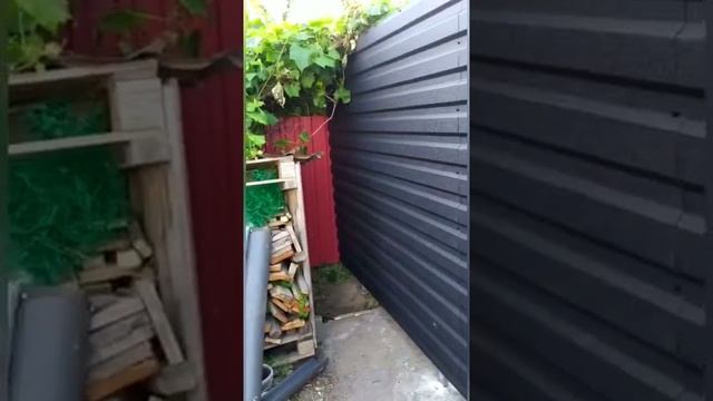 Стильный забор из профлиста смотреть онлайн