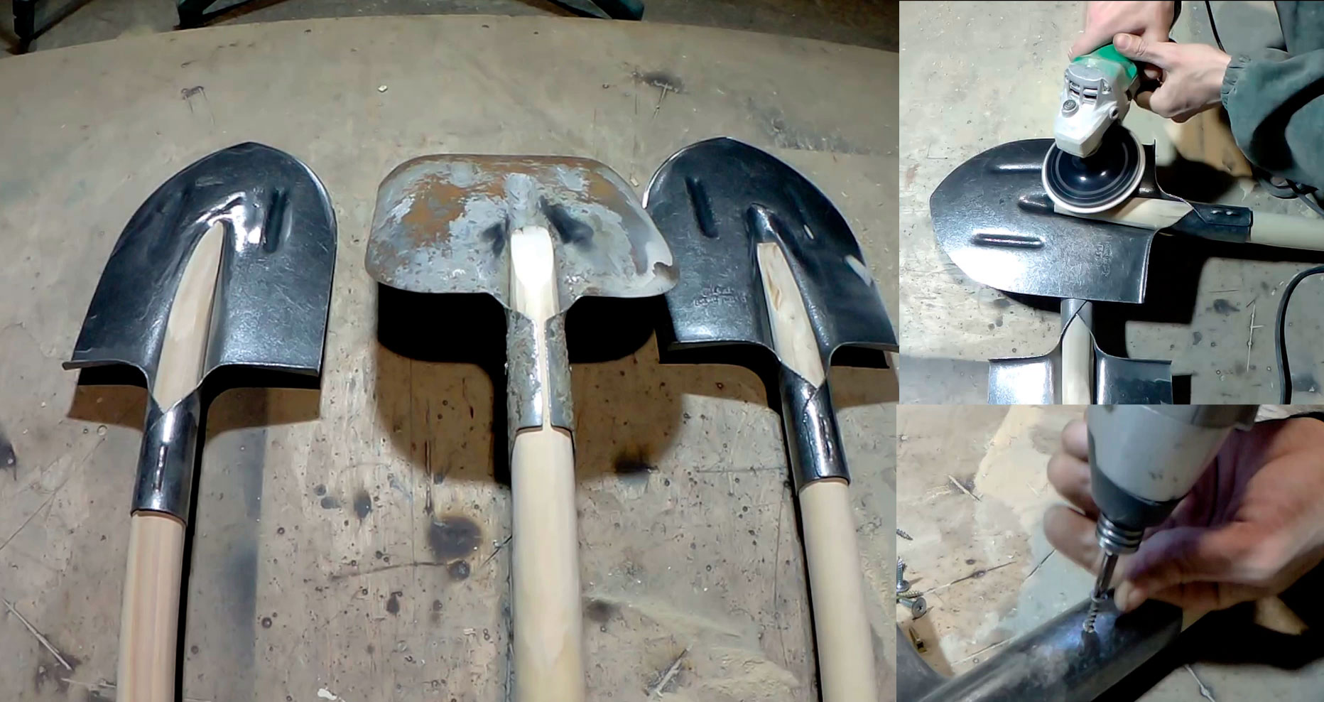 ЛОПАТА.Как правильно насадить лопату на черенок за две минуты. смотреть онлайн