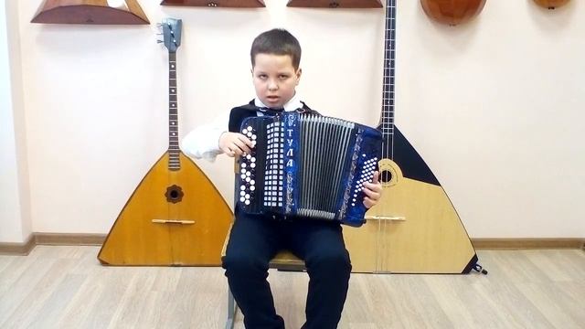 Красноперов Артем, Д. Кабалевский "маленькая полька", М. Качурбина "Мишка с куклой танцуют полечку" смотреть онлайн
