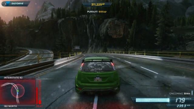 Need for Speed: Most Wanted - Ford Focus RS Gameplay [HD] смотреть онлайн
