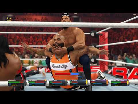 WWE2K23 Triple Threat Tornado Tag