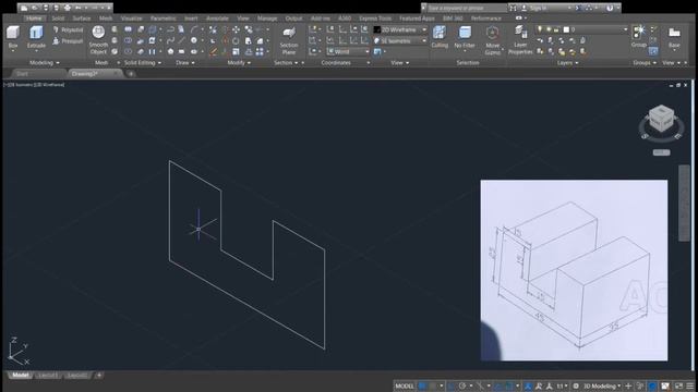 AutoCAD 3d tutorial for beginners in Hindi From 2D to 3D || Part-18 || Basics of 3D with concept смотреть онлайн