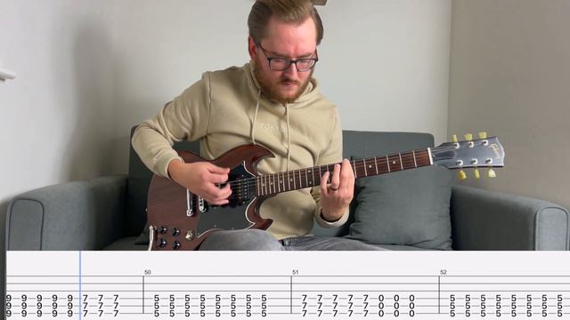 Dilemma - Green Day (Guitar Cover WITH TABS) смотреть онлайн