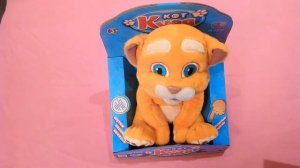 ИНТЕРАКТИВНЫЙ КОТ/ КОТ КУЗЯ/ ИГРУШКА ПОДАРОК