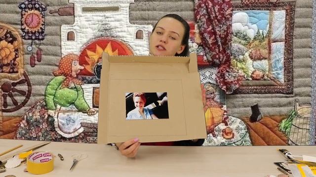 Фоторамка из подручных материалов смотреть онлайн