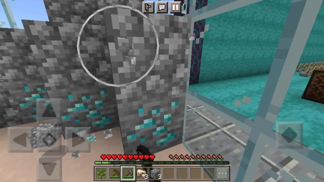 Minecraft PE. Прохождение карты «Рычажная головоломка». Первый уровень: Добыть обсидиан. смотреть онлайн