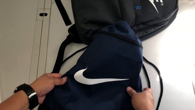 Nike Bags | Nike Brasilia Gym Sack 9.0 & Nike Air Backpack | unboxing смотреть онлайн