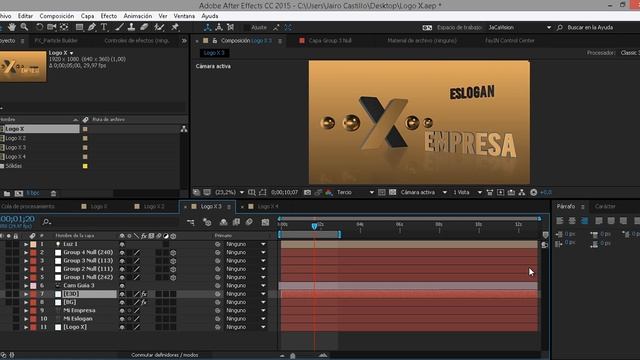 Descargar - Logo X Editable Element 3D смотреть онлайн