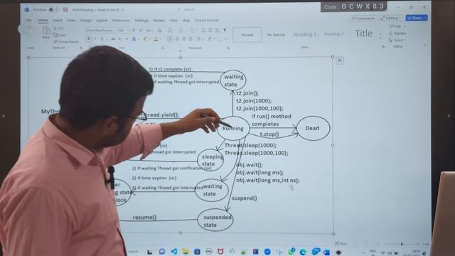 32 core java | multithreading part -7 | yield join and sleep methods diff. | complete course for jo смотреть онлайн