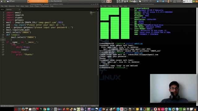 How to use Gmail in python смотреть онлайн
