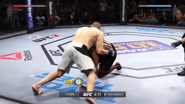 EA SPORTS™ UFC® 2 Майк Тайсон vs Каин Веласкес смотреть онлайн