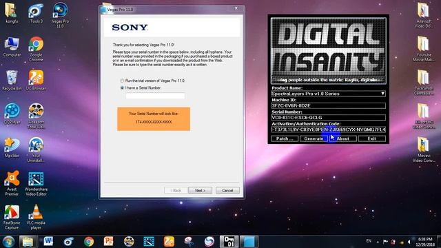 How to install Sony Vegas Pro 11 & patch- keygen | смотреть онлайн