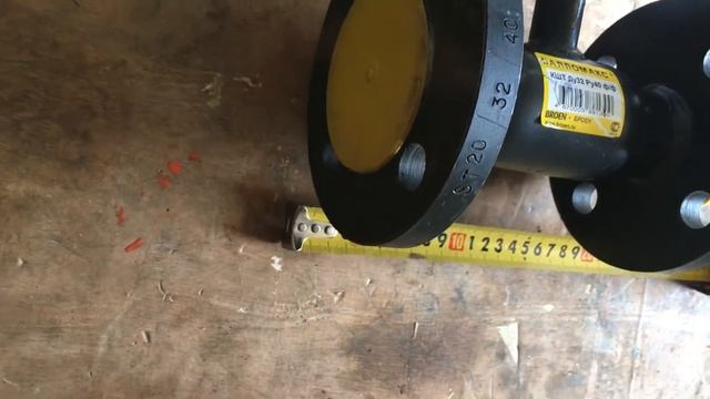 Кран шаровой фланцевый BROEN BALLOMAX DN32 PN40 (Armatron.Ru)