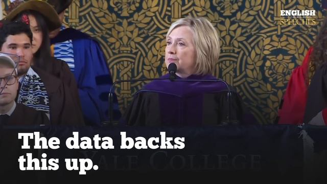 ENGLISH SPEECH | HILLARY CLINTON: Be Resilient (English Subtitles)