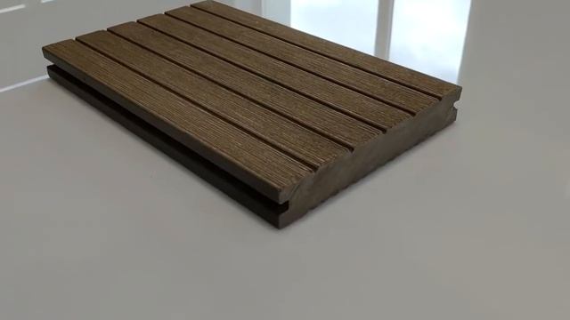 Террасная доска Terrapol Тик Киото Полнотелая2