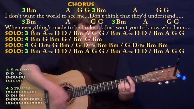 Iris (Goo Goo Dolls) Guitar Cover Lesson with Chords/Lyrics смотреть онлайн