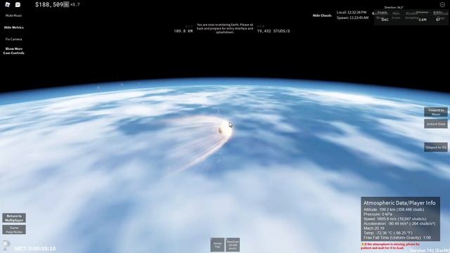Roblox Space Sailors new SLS and Orion update 2022! (re-enter) смотреть онлайн