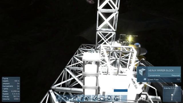 Let's Play Space Engineers Survival S1E03 Second Generation Miner смотреть онлайн
